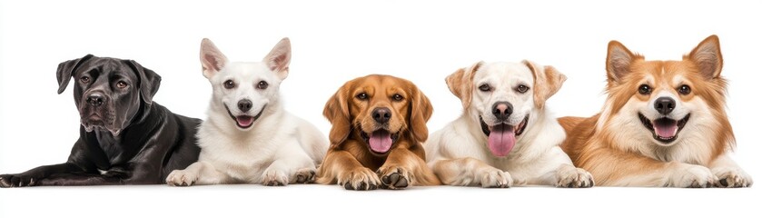 Charming pets together on a soft white backdrop, celebrating friendship