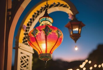 Obraz premium Lampions Festival