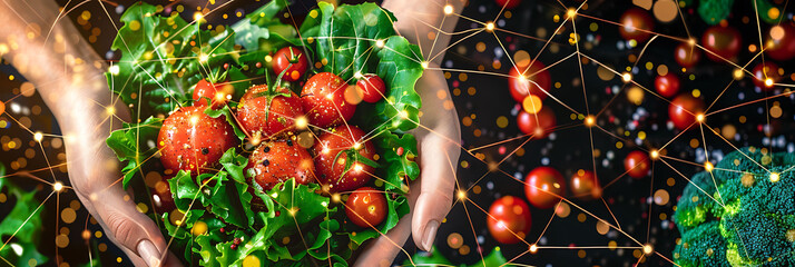 Artificial intelligence predictive analytics for food service where AI forecasts demand optimizes menu offerings and reduces waste ensuring efficient operations and customer satisfaction