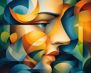 Cubism Visual Language Worms Eye View