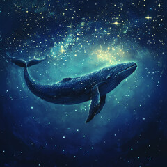 Whale in water