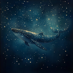 Whale in the night