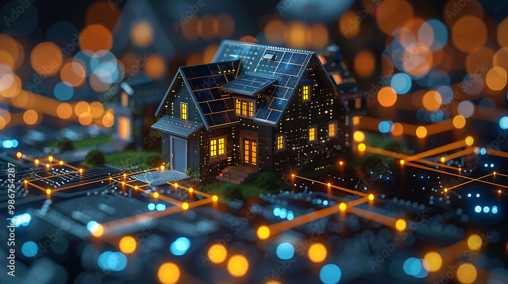 Poster consumer electronics revolutionized ai smart home devices where artificial intelligence integrates s