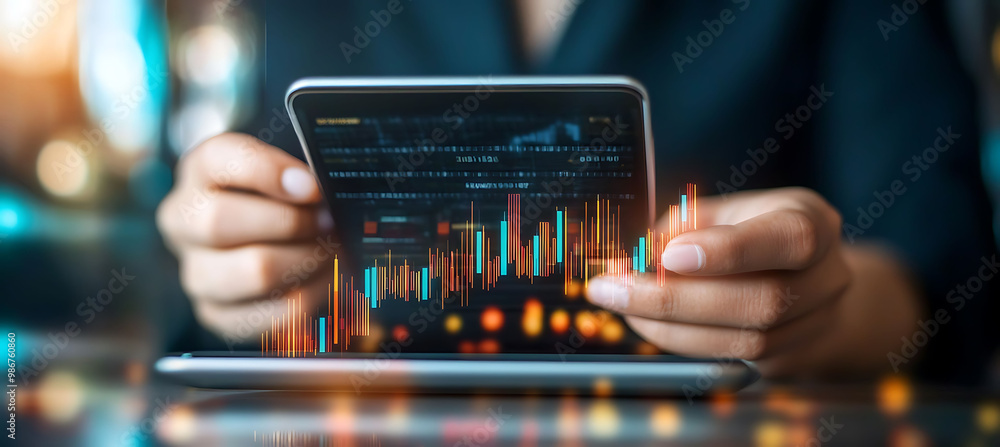 Poster explore retail bankings future ai driven predictive analytics where artificial intelligence forecast