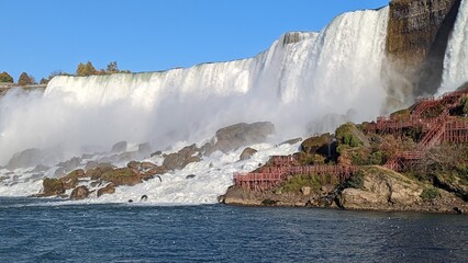 waterfall in park