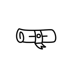 graduation diploma icon