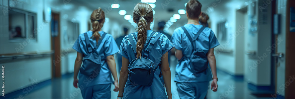 Poster healthcare administration enhanced ai for patient flow optimization where artificial intelligence mo