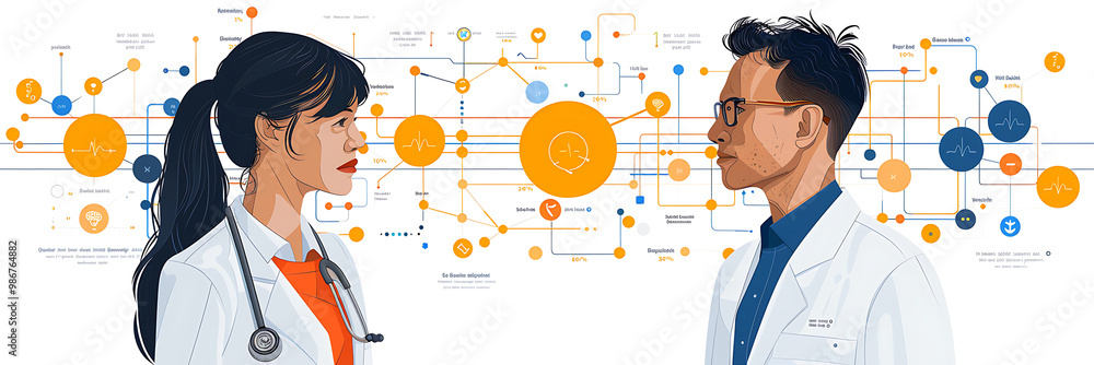 Poster healthcare administration enhanced ai for patient flow optimization where artificial intelligence mo