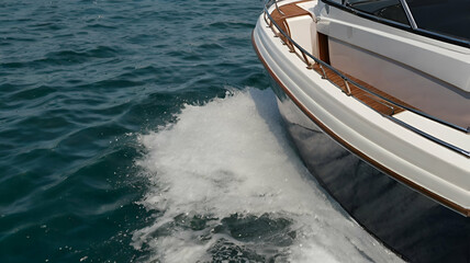 Motor Boat in the sea