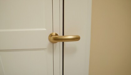 A vintage door knob gleams as it opens to reveal a bright inviting room filled with natural light and greenery 5