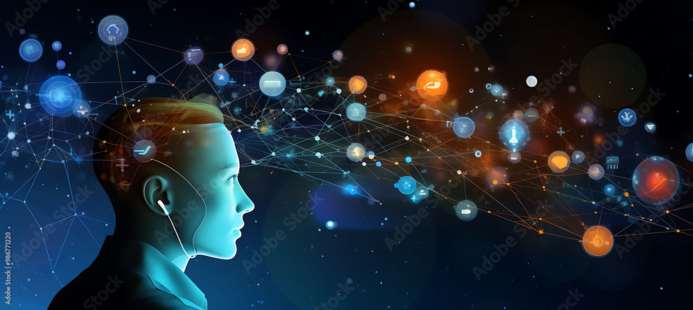 Poster intelligent customer interaction analytics ai depicted in a poster where artificial intelligence ana