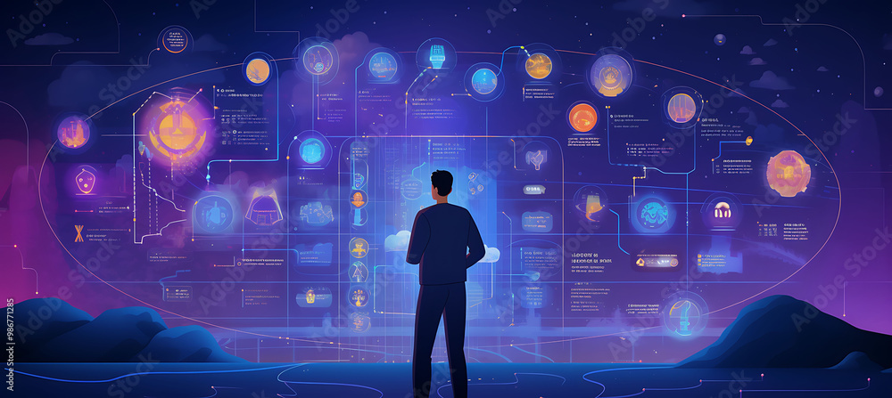 Poster intelligent customer interaction analytics ai depicted in a poster where artificial intelligence ana
