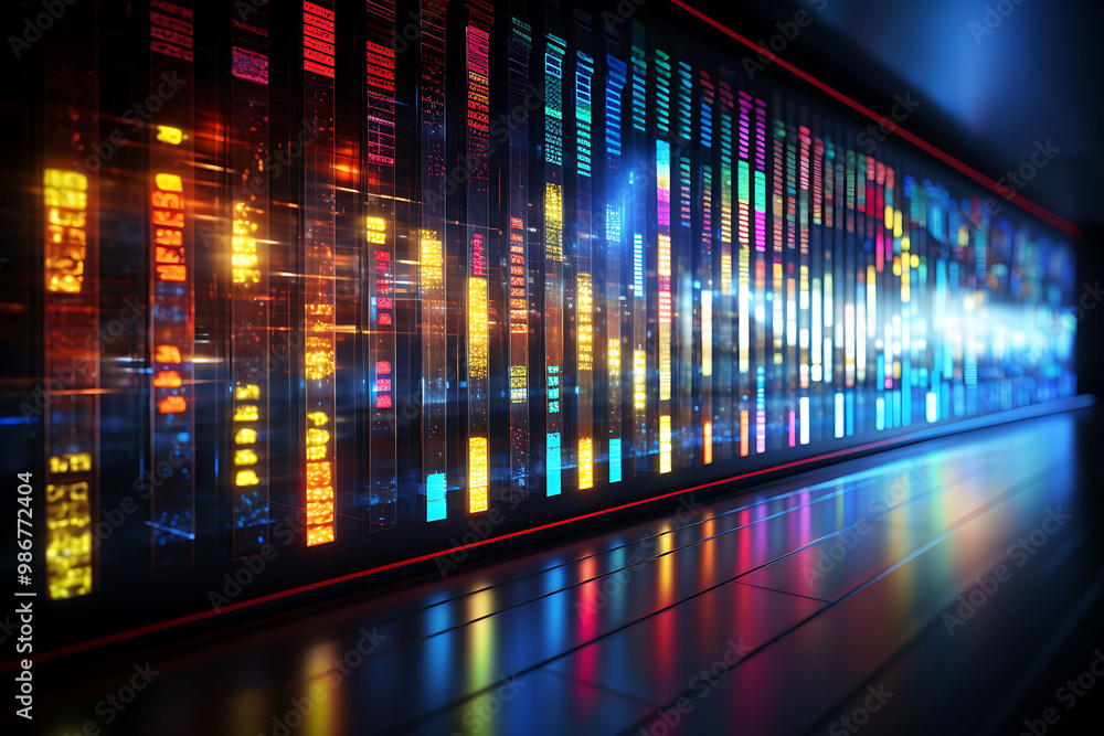 Poster intelligent edtech data analytics education technology where ai uncovers trends in student performan