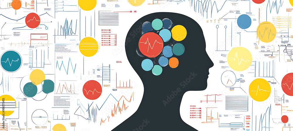 Poster intelligent pharma analytics powered ai visualized in a detailed vector showing how artificial intel