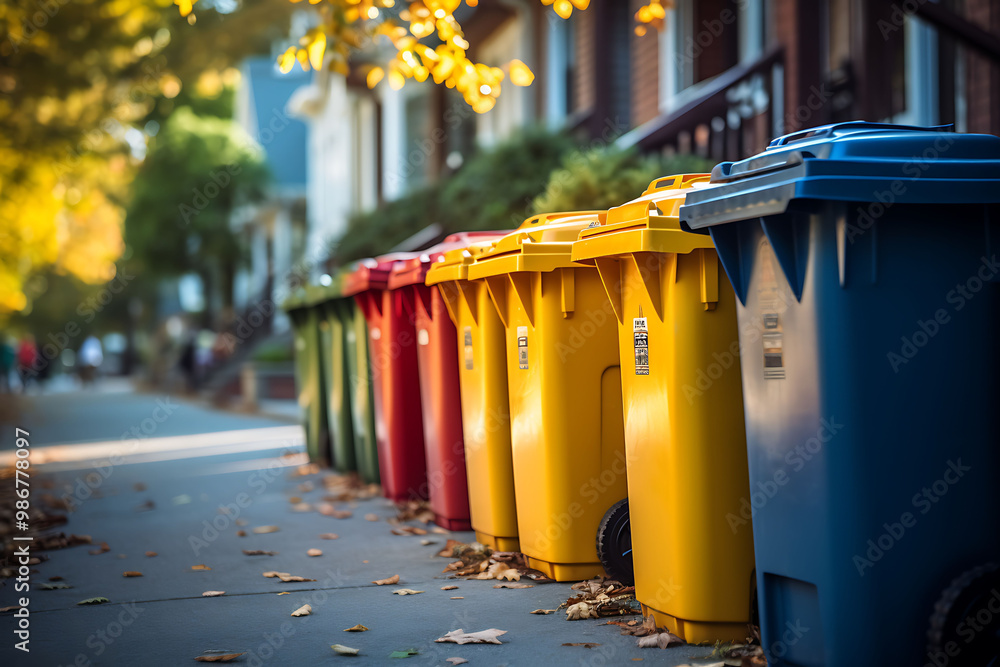Poster intelligent waste data analytics waste management where ai uncovers trends in waste generation suppo