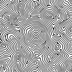 Abstract Swirling Lines Pattern.
