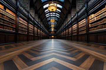 Dark Academia photography captures the elegance of old libraries and historic universities