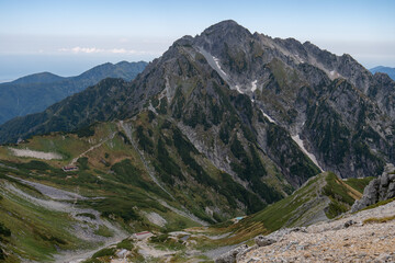 立山から見た剱岳