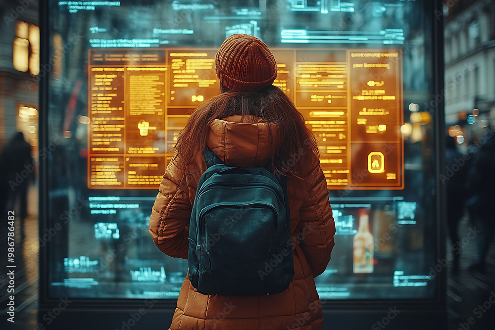 Poster personalized shopping experiences retail technology with ai visualized in a collage that highlights 