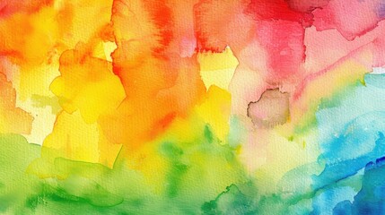 Watercolor Background - stock illustration Vibrant abstract watercolor background close up. Painted overlying organic shapes on paper.