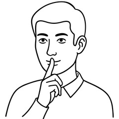 man-holding-finger-at-lips-ask-for-silence
