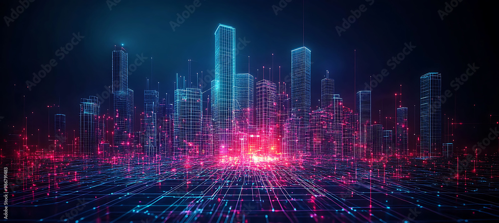 Poster poster visualizing ai property sales and marketing within real estate development showing how ai tar