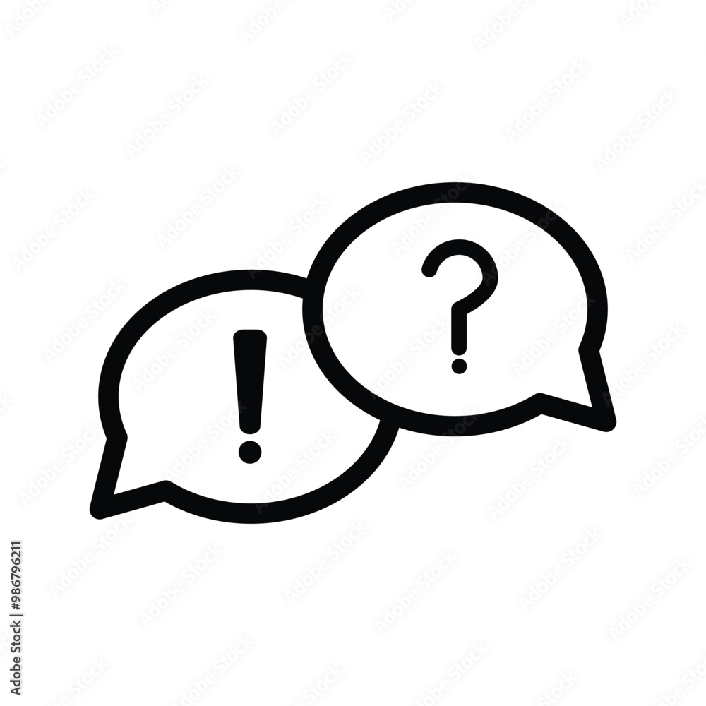 Poster speech bubble with question mark icon. message box with question sign. faq symbol concept question a