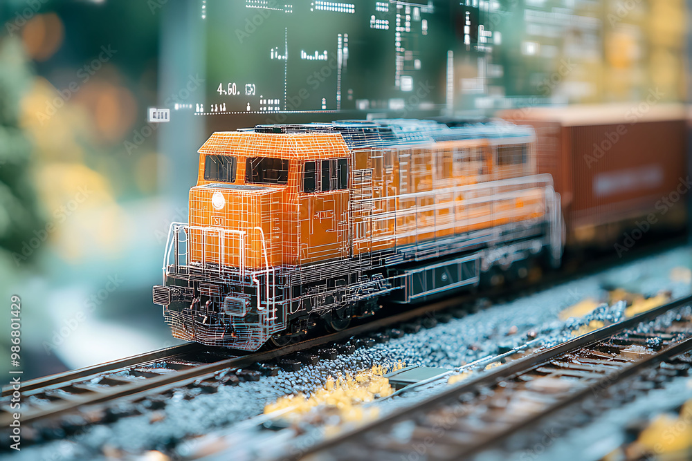 Poster realtime shipment tracking logistics automation powered by ai visualized in a poster that showcases 