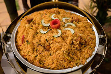 indian curry with rice