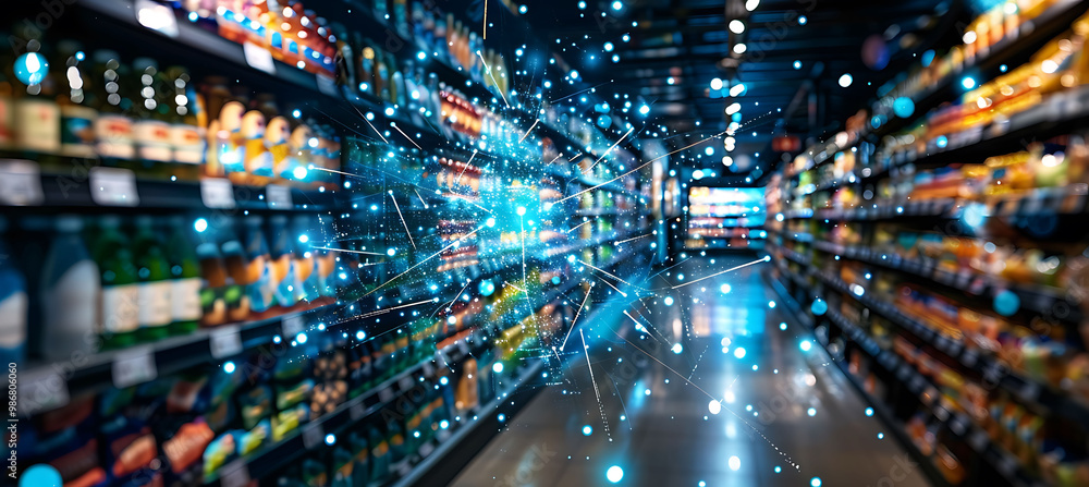 Poster retail technology optimizing retail supply chain operations ai where artificial intelligence streaml