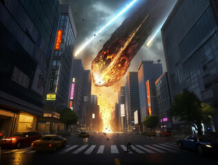 隕石による災害