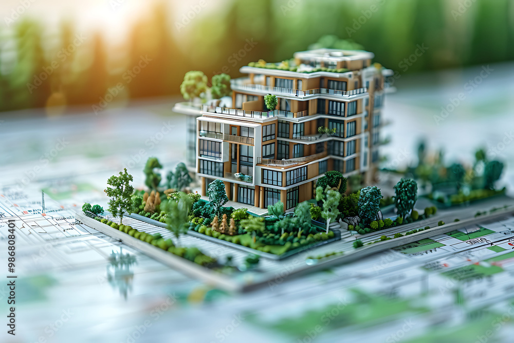 Poster roadmap visualizing market trend analysis real estate development revolutionized by ai showing how a