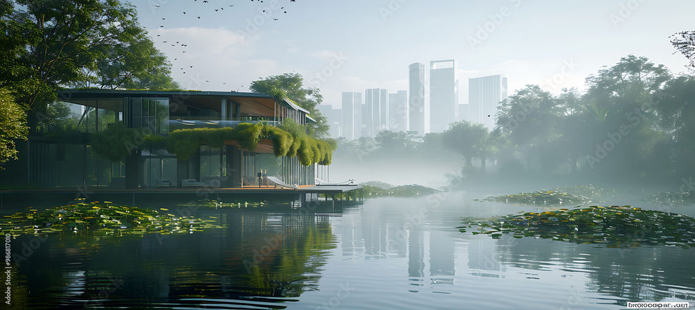 Poster smart infrastructure development ai in real estate development where artificial intelligence designs