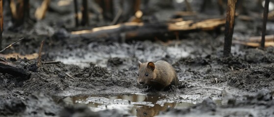 Industrial Chemicals and Oil Spill in Natural Environment with Wildlife Impact