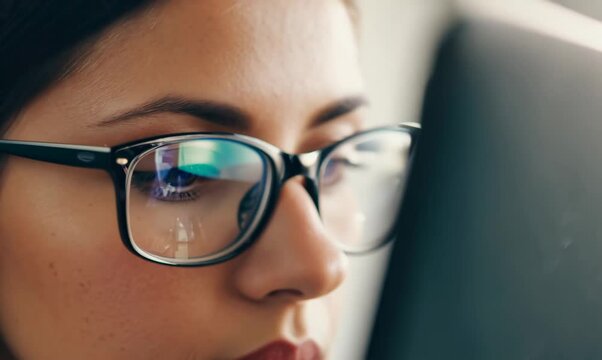 Focused Learner Engaged in E-learning Platform