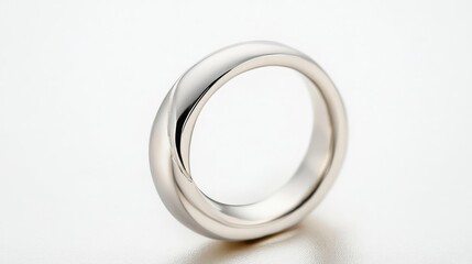Minimalist crescent moon ring, ideal for celestial-themed collections