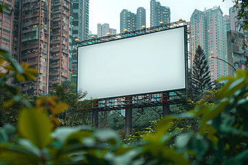 Outdoor LED Billboard Mockup