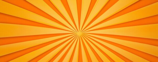 Fototapeta premium Sunburst design with yellow diamonds, radiating warmth and vitality