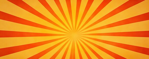 Sunburst design with yellow diamonds, radiating warmth and vitality