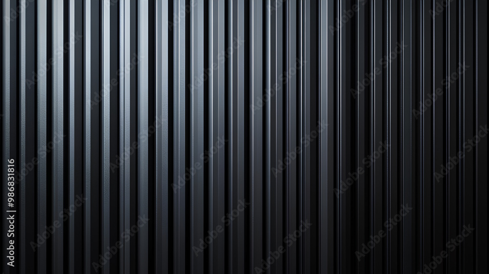 Poster this image showcases an elegant textured metal surface with vertical grooves providing a tactile and