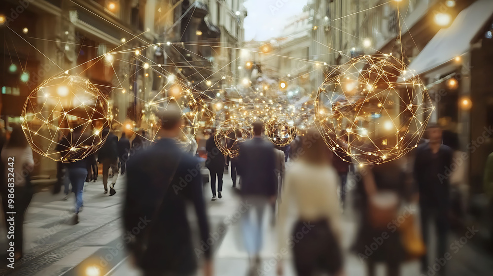 Poster future of smart retail solutions in retail technology visualized in a poster that showcases how ai i