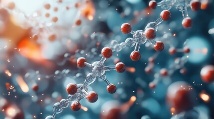 Exploring the Intricate World of Molecular Structures: A Stunning Scientific Visualization