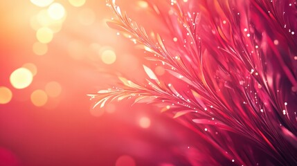 Obraz premium Abstract light effect texture red pink wallpaper 3D rendering