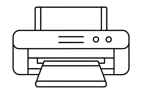 recommend clip art: Printer outline vector, Home printer continuous line drawing, scanner, fax, photo printer, copier.
                    
                    
                    
                    
