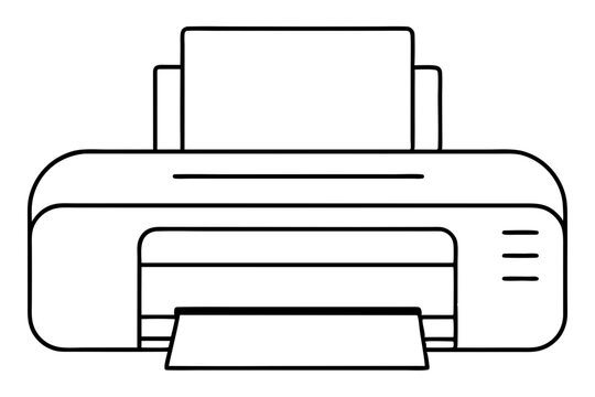 recommend clip art: Printer outline vector, Home printer continuous line drawing, scanner, fax, photo printer, copier.
                    
                    
                    
                    