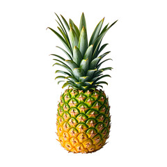 Fototapeta premium pineapple isolated 