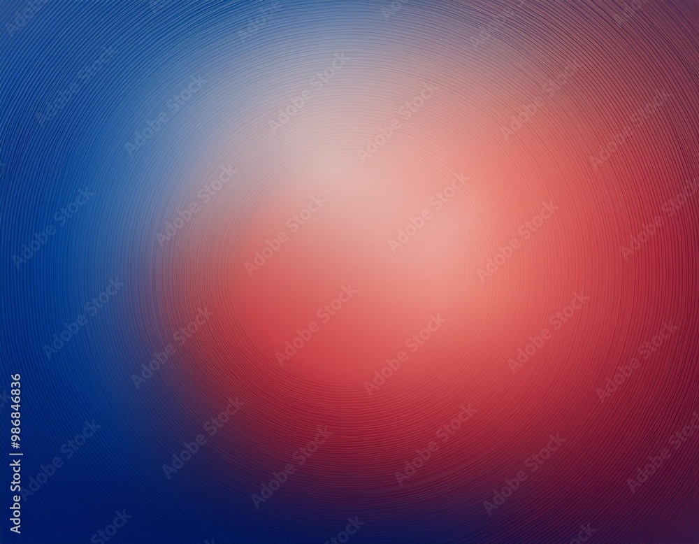 Poster create a dynamic and eye-catching atmosphere with this orange to blue gradient background, featuring
