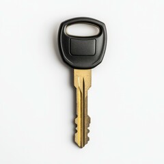 Car key, white isolate background