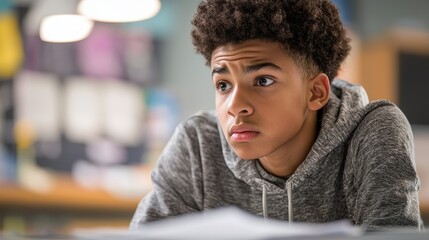 A young man with a beard