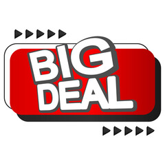 Black Friday Sale Banner With Text Big Deal